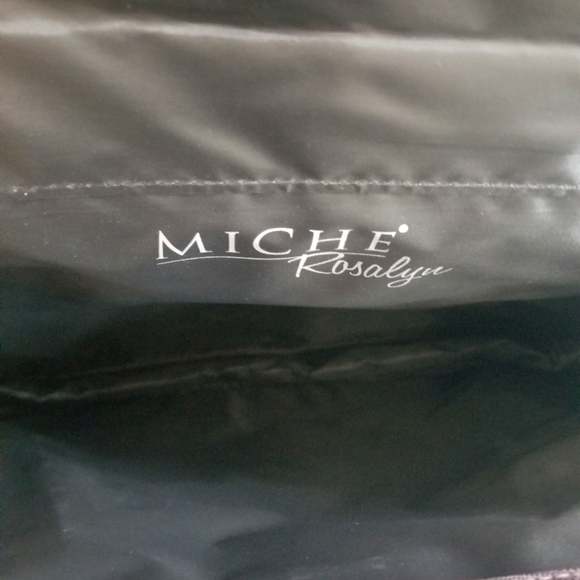 Miche Rosalyn Prima Cobble Stone Faux Leather Purse Shell - Picture 5 of 5